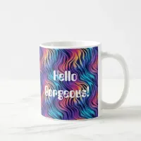 Groovy Multicolor Boho style   Coffee Mug