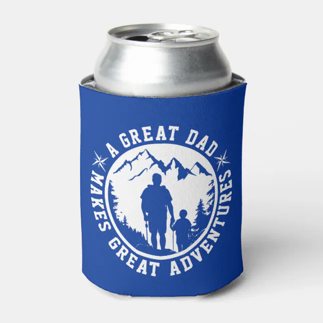 Father & Son Adventure | Father's Day | Blue Can Cooler