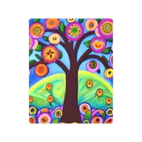 Whimsical Tree Folk Art