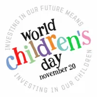 EO Colorful Happy World Children's Day (November 20)