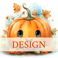 Cute Little Pumpkin Birthday Design