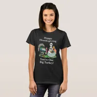 Funny Vintage Thanksgiving One Big Turkey Women's T-Shirt