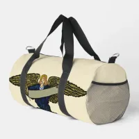 Heralding Angel with Scroll Duffle Bag