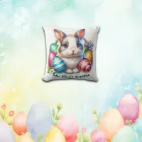 My First Easter for Boys | Throw Pillow