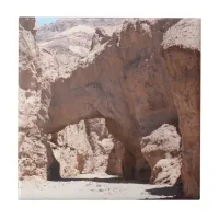 Natural Bridge Arch in Death Valley Ceramic Tile