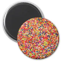 Colorful Candy SprinklesFood Refrigerator Magnets