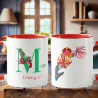 Colorful floral mug for Mother's Day