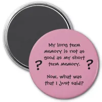 Memory Lapse Magnet