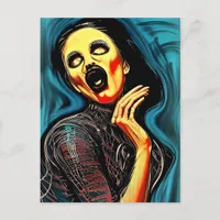 Scream Postcard