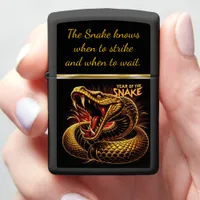 Chinese new year 2025 year of the snake zippo lighter