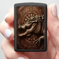 Alligator's Ancient Embrace Zippo Lighter