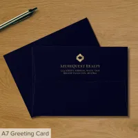 Modern Luxury Business Return Address Envelope