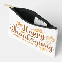 Happy Thanksgiving Accessory Pouch