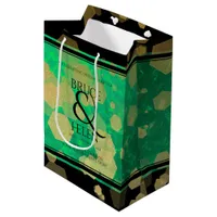 Elegant 19th Jade Wedding Anniversary Celebration Medium Gift Bag