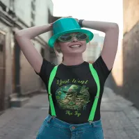 Mischievous Leprechaun Savoring A Pint T-Shirt