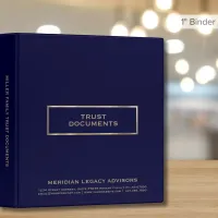 Trust Documents Estate Planning 3 Ring Binder