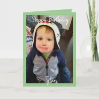 Happy Birthday Photo Card