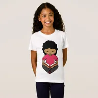 Girl Reading Book T-Shirt