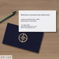 Accounting Services Business Card