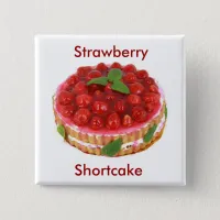Strawberry Shortcake Button