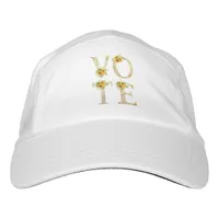 Gold Sunflowers Vote Hat