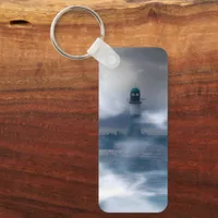 Lighthouse in the storm - Baltic Sea    Keychain