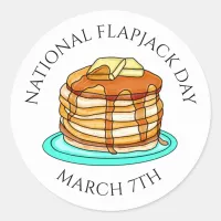 National Flapjack Day March 7th Magnet