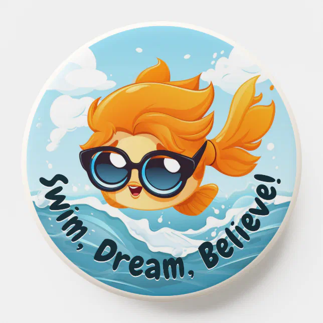 Swim Dream Believe PopSocket