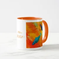 Make a Splash Fisherman's Fish Mug