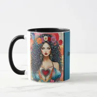 Hippie Soul Valentine Lady Mug