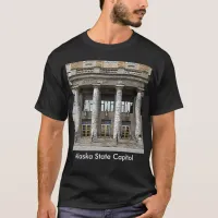 Front View of the Alaska State Capitol in Juneau T-Shirt