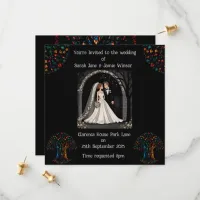 Wedding Personalized Invite Cartoon Image