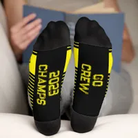 Father's Day Columbus Soccer Dad Socks