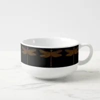 Magical Fairy Tale Fantasy Dragonfly Soup Mug