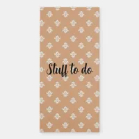 Stuff To Do Magnetic Notepad