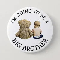 I'm going to be a Big Brother Announcement Button