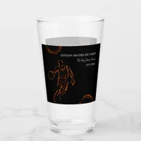 Basketball Lover Bachelor / Birthday Party Sports Glass