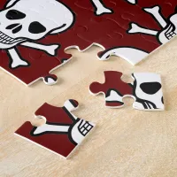 Skull and Crossbones Jigsaw Puzzle