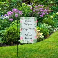 Nature Whispers Garden Flag