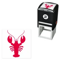 Simple Lobster Seafood Nautical Self-inking Stamp