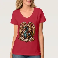 She wants the Dragon Stain Glass Design T-Shirt