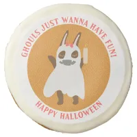 Cute Halloween Girly Ghost Ghouls Just Wanna Sugar Cookie