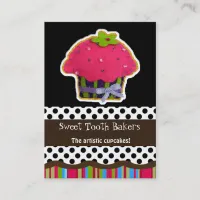 fun cupcake business Cards