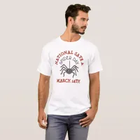 National Save a Spider Day March 14th Shirt