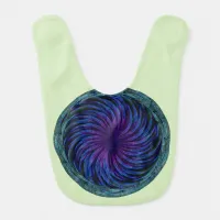 Ethereal Swirl Baby Bib