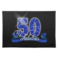 Fabulous Fifty Sparkle ID191 Placemat