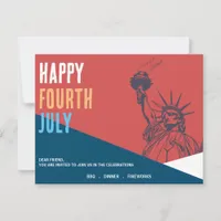 Independence Day Invitation in Style with Unique