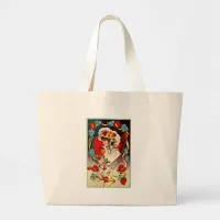 Vintage Lady My Valentine Tote Bag