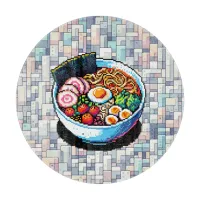 Pixel Art Ramen Noodles  Cutting Board