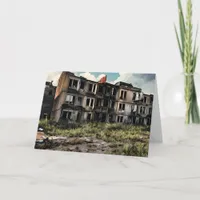 Lost Spaces | Abandoned Post Apocalyptic Buildings Card